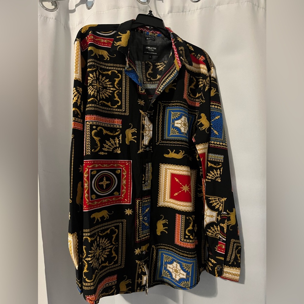 Large slim fit men shirt